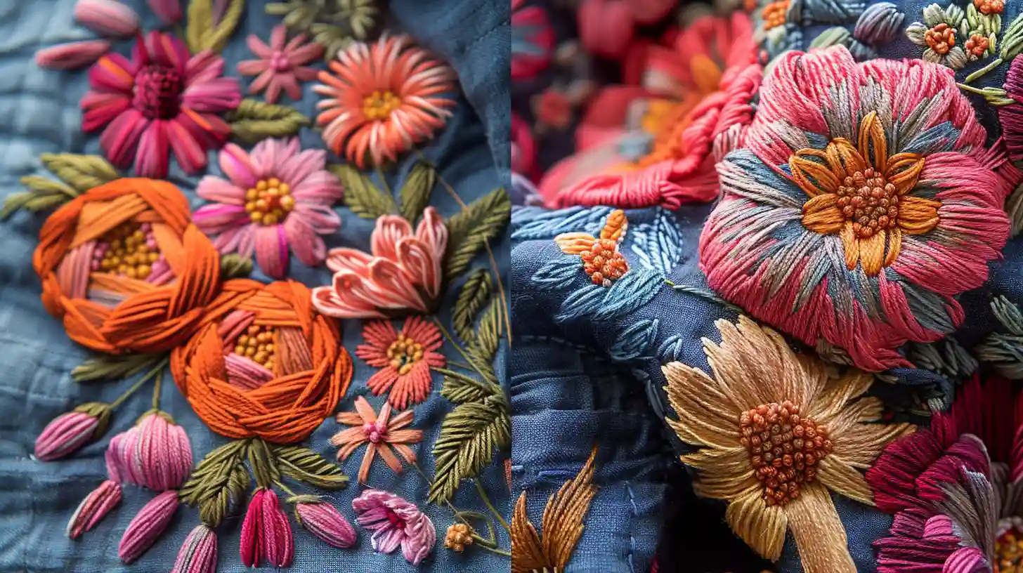 Different Types of Embroidery Punch Needle vs Needlepoint vs Cross