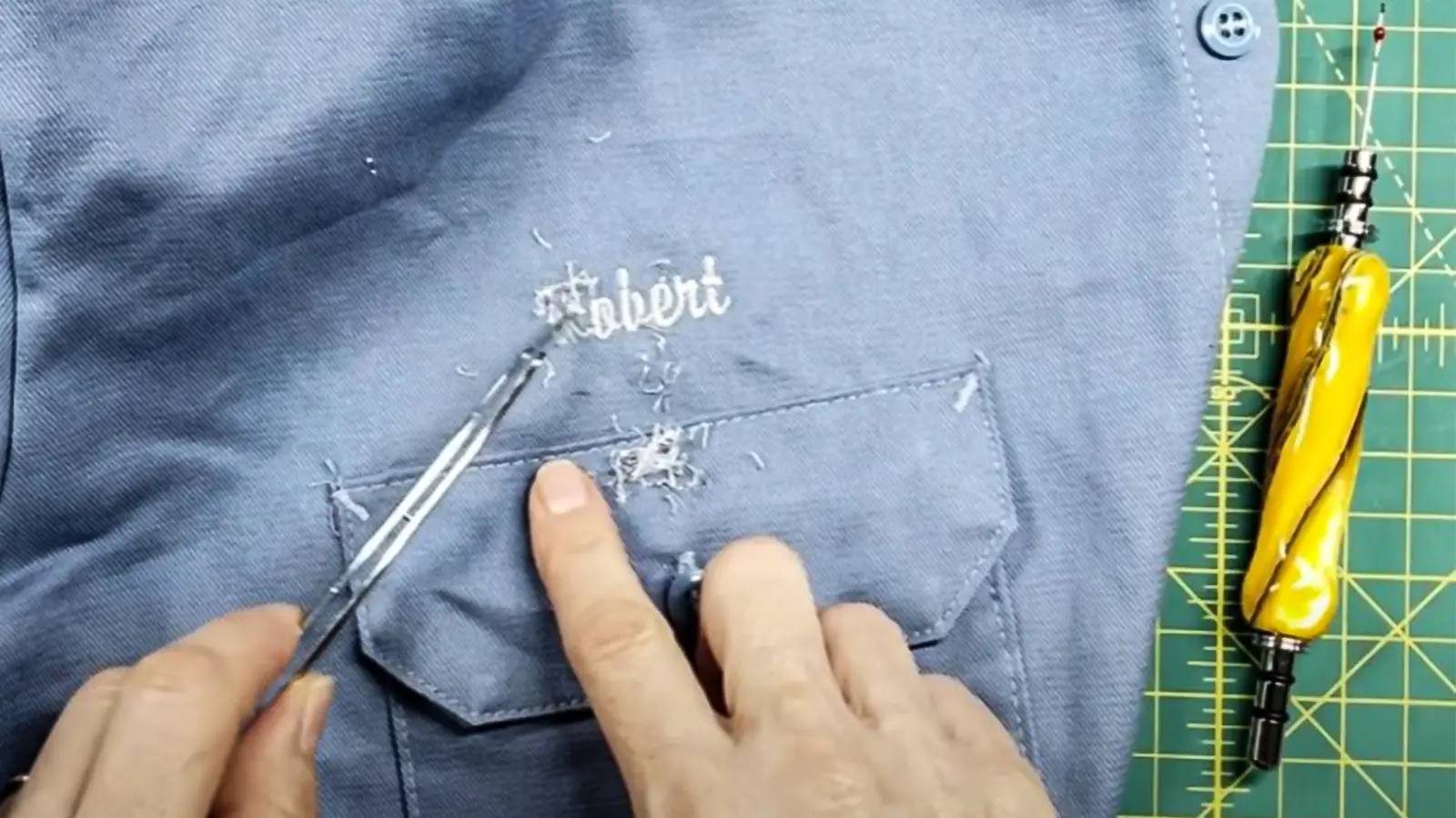 How to Get Embroidery Off A Guide to Removing Embroidery