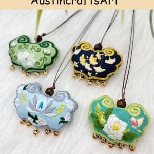 DIY Chinese Style Sachet Embroidery Kit